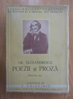 Gr. Alexandrescu - Poezii si proza