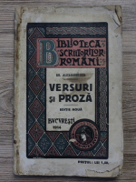 Grigore Alexandrescu - Versuri si proza (1913)