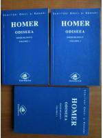 Homer - Odiseea. Editie bilingva (3 volume)