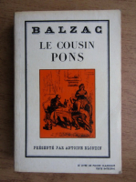 Honore de Balzac - Le cousin pons