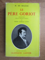 Honore de Balzac - Le pere Goriot