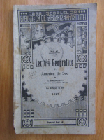 I. Simionescu - Lecturi geografice. America de Sud
