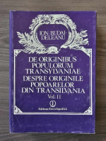 Ion Budai Deleanu - Despre originile popoarelor din Transilvania (volumul 2)