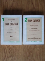 Ion Creanga - Amintiri din copilarie si anecdote. Cu 8 ilustratiuni de Teodor Buicliu (Editie Anostatica, 2 volume)
