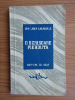 Ion Luca Caragiale - O scrisoare pierduta