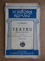 Ion Luca Caragiale - Teatru (1928, volumul 2)