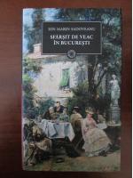Ion Marin Sadoveanu - Sfarsit de veac in Bucuresti