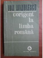 Ion Minulescu - Corigent la limba romana