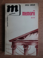 Iorgu Iordan - Memorii (volumul 2)