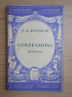 Jean Jacques Rousseau - Confessions (1938)
