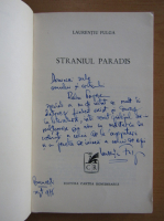 Laurentiu Fulga - Straniul paradis (cu autograful autorului)