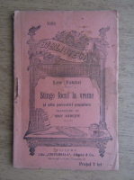 Lev Tolstoi - Stinge focul la vreme (1930)
