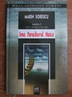 Marin Sorescu - Setea muntelui de sare