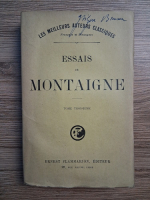 Michel de Montaigne - Les essais (volumul 4, 1926)