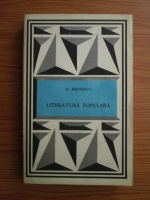 Mihai Eminescu - Literatura populara 