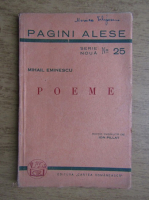Mihai Eminescu - Poeme. Luceafarul, Calin, Epigonii, Scrisoarea I, Scrisoarea III (1944)