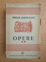 Mihail Sadoveanu - Opere (volumul 2, 1940)