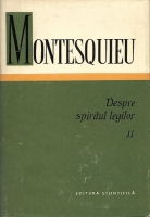 Montesquieu - Despre spiritul legilor (volumul 2)