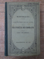 Montesquieu - Grandeur des romains (1918)