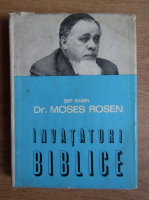 Moses Rosen - Invataturi biblice