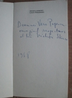 Nichita Stanescu - Laus ptolemaei (cu autograful autorului)