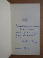 Nichita Stanescu - O viziune a sentimentelor (cu autograful si dedicatia autorului)
