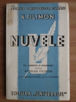 Nicolae Filimon - Nuvele (1942)
