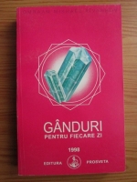 Omraam Mikhael Aivanhov - Ganduri pentru fiecare zi