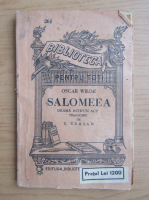 Oscar Wilde - Salomeea (aprox. 1920)