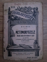 Ovidiu - Metamorfoze, bucati alese din intaiele 4 carti