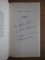 Petru Popescu - Prins (cu autograful autorului)