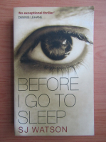 S. J. Watson - Before I go to sleep