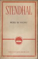 Stendhal - Rosu si negru