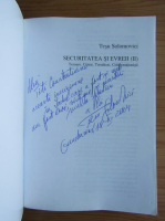 Tesu Solomovici - Securitatea si evreii (volumul 2, cu autograful autorului)