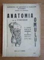 V. Ranga - Anatomia omului, volumul 2, partea a II-a. Viscere