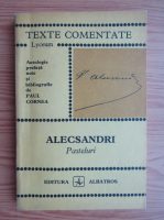 Vasile Alecsandri - Pasteluri (texte comentate)
