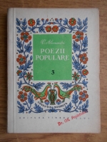 Vasile Alecsandri - Poezii populare
