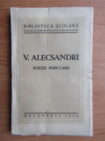 Vasile Alecsandri - Poezii populare