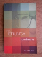 Virgil Ierunca - Romaneste