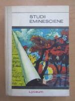 Virgiliu Ene, Ion Nistor  - Studii eminesciene